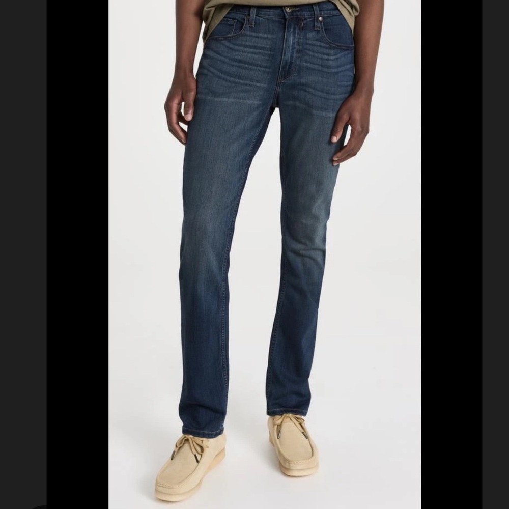 PAIGE Men's Federal Dark Wash  Slim Straight Jeans - size 33
